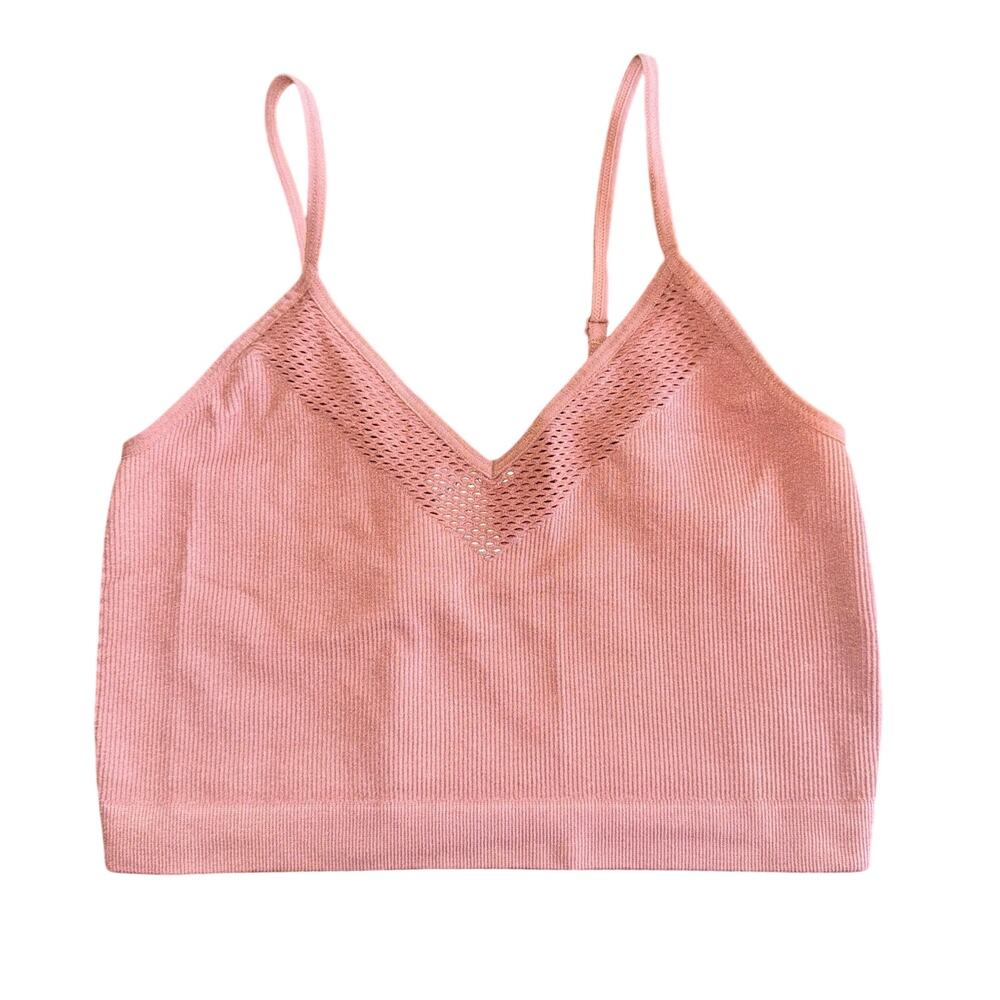 Bozzolo Peach Pink Sports Bra